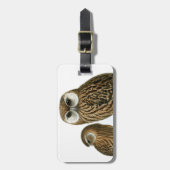 GORGEOUS OWL EYS BAGAGELABEL (Voorkant verticaal)