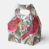 GORGEOUS RED CARDINAL BEDANKDOOSJES (Achterkant)