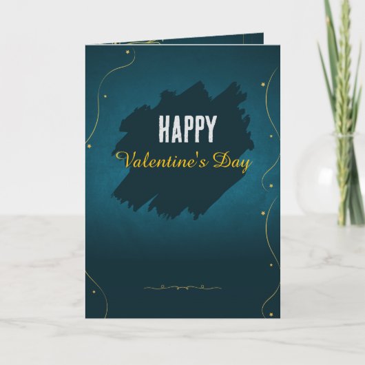 "Gorgeous Romantic Valentine’s Day Card for Him &  Feestdagen Kaart (Voorkant)