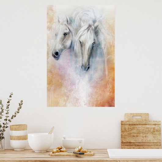 GORGEOUS Spirit of the Horse Poster (Keuken)