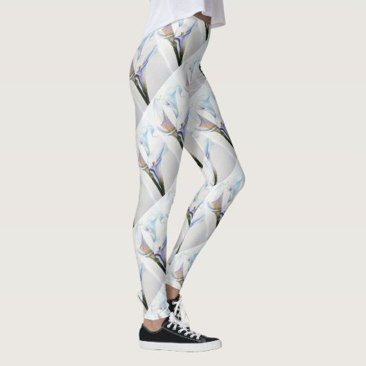 GORGEOUS WHITE CALLA LILILIES | LEGGINGS (Rechts)