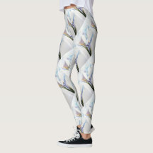 GORGEOUS WHITE CALLA LILILIES | LEGGINGS
