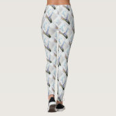 GORGEOUS WHITE CALLA LILILISEERT FLORAL LEGGINGS (Achterkant)