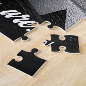 Gorgeous Woman in City with Sunglasses and Quote Legpuzzel (Zijkant)