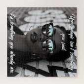 Gorgeous Woman in City with Sunglasses and Quote Legpuzzel (Horizontaal)