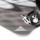 Gorgeous Woman in City with Sunglasses and Quote Poster (Hoek)