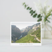 Gorges du Verdon, Frankrijk Briefkaart (Staand voorkant)