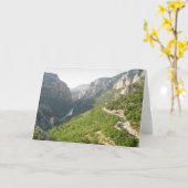 Gorges du Verdon, Frankrijk Kaart (Gele Bloem)