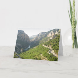 Gorges du Verdon, Frankrijk Kaart