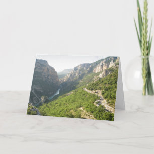 Gorges du Verdon, Frankrijk Kaart