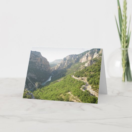 Gorges du Verdon, Frankrijk Kaart (Voorkant)