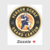 Gorges du Verdon - Grand Canyon Sticker (Vel)