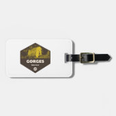 Gorges State Park North Carolina Bagagelabel (Voorkant horizontaal)
