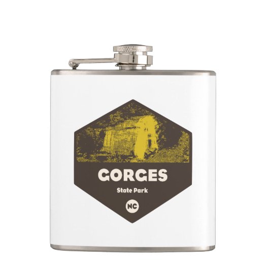 Gorges State Park North Carolina Heupfles (Voorkant)