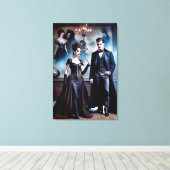 Gorgeus Victorian Vampires Canvas Afdruk (Insitu (Houten vloer))