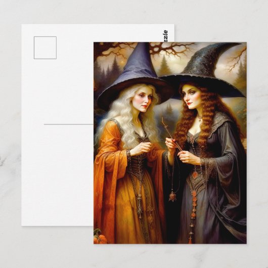 Gorgeus Victorian Witches Briefkaart (Voorkant / Achterkant)