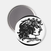 Gorgon / Medusa Magneet (Voorkant / Achterkant)