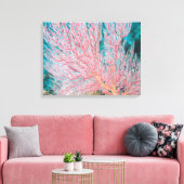 Gorgonisch koraal 3 canvas afdruk (Insitu (Woonkamer))