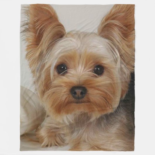 Gorgood Yorkshire Terrier Fleece Deken (Voorkant)
