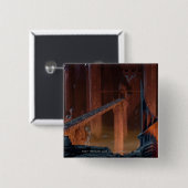 Gorgoroth Vierkante Button 5,1 Cm (Voorkant /achterkant)