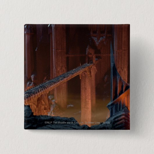 Gorgoroth Vierkante Button 5,1 Cm (Voorkant)