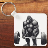 Gorila Deadlift Sleutelhanger (Voorkant)