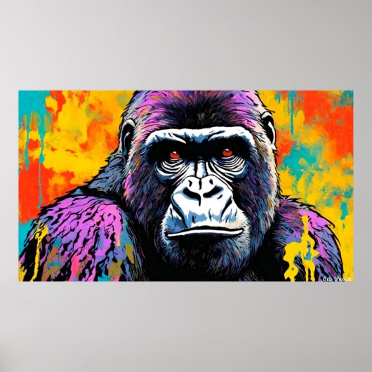 GORILLA 10 POSTER (Voorkant)