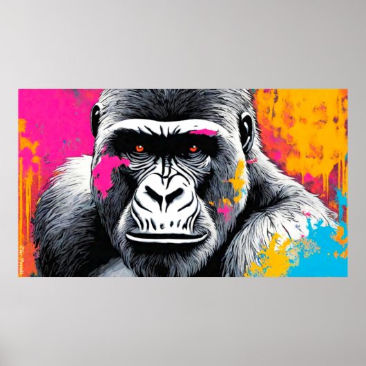 GORILLA 4 POSTER (Voorkant)