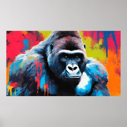 GORILLA 5 POSTER (Voorkant)