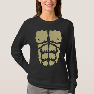 Gorilla Aap Borst Abdominale Kostuum T-shirt