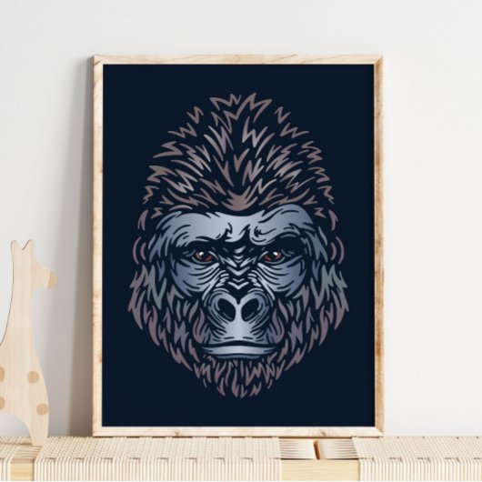 Gorilla African Print | Gorilla Animal Print