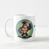 Gorilla Afstuderen gepersonaliseerd Koffiemok (Links)
