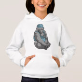 Gorilla als ambachtsman met moersleutel (Voorkant)