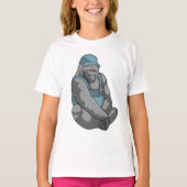 Gorilla als ambachtsman met moersleutel t-shirt (Voorkant)