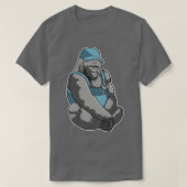 Gorilla als ambachtsman met sleutel t-shirt (Design voorkant)