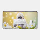 Gorilla Animal Fun Fantastic Surreal Wildlife Bureaumat (Keyboard & Muis)