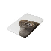 Gorilla animal wild safari oerwoud foto badmat (Gekanteld)