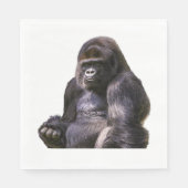 Gorilla Ape Monkey Servetten (Voorkant)
