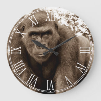 Gorilla Ape primate Wildlife Animal Foto Grote Klok