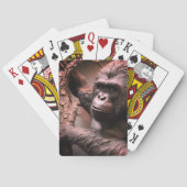 Gorilla Art Pokerkaarten (Achterkant)