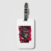 Gorilla Baas Lessen Leren Bagage Label (Voorkant (verticaal))