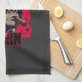 Gorilla Baas Lessen Leren Keukenhanddoeken  (Quarter Fold)