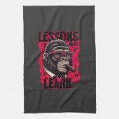 Gorilla Baas Lessen Leren Keukenhanddoeken  (Verticaal)