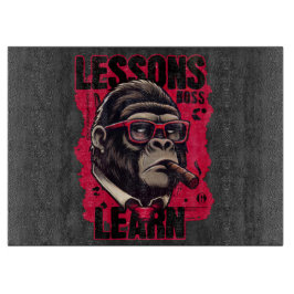 Gorilla Baas Lessen Leren Snijplank 