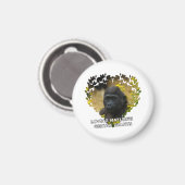 Gorilla Baby - Liefdevolle Natuur's zachte reuzen Magneet (Voorkant / Achterkant)