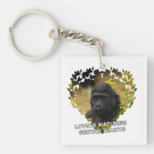 Gorilla Baby - Liefdevolle Natuur's zachte reuzen Sleutelhanger (voorkant)