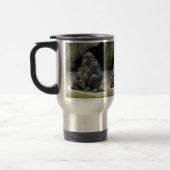 Gorilla baby & mam Hugging Travel Mug Reisbeker (Links)