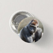 Gorilla Badge Ronde Button 3,2 Cm (Voorkant /achterkant)