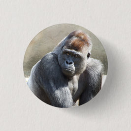 Gorilla Badge Ronde Button 3,2 Cm