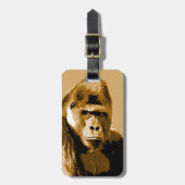 Gorilla Bagagelabels (Voorkant verticaal)